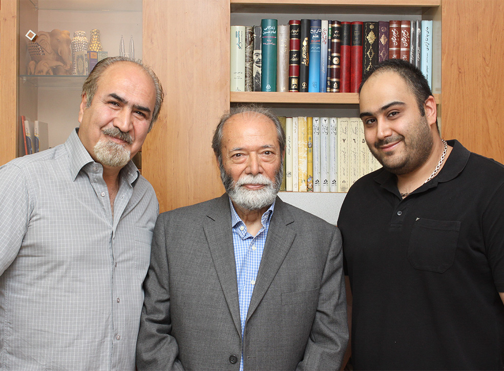 علی نصیریان در مجتمع علامه طباطبایی